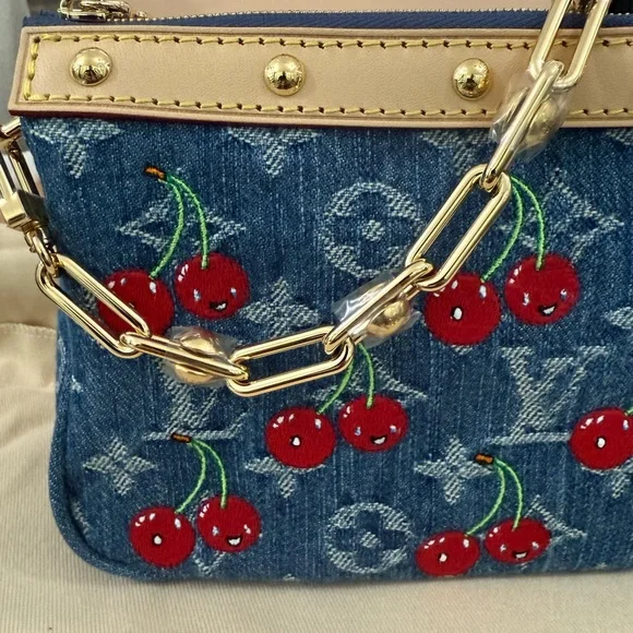 ❌NO LONGER AVAILABLE❌ Louis Vuitton x Takashi Murakami Pochette Accessories - Picture 15 of 15